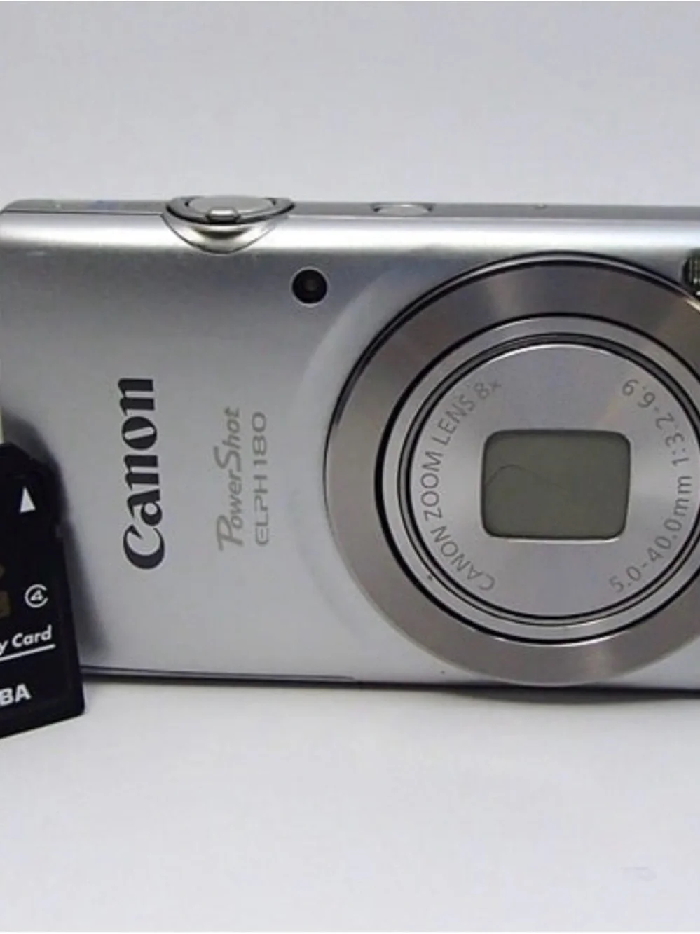 Canon PowerShot ELPH 180 Digital Camera — Silver